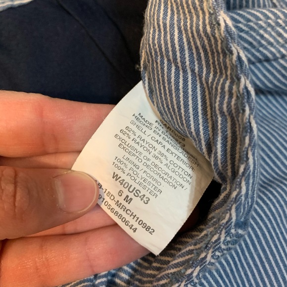 Riders seersucker skort size 6 - Picture 4 of 7